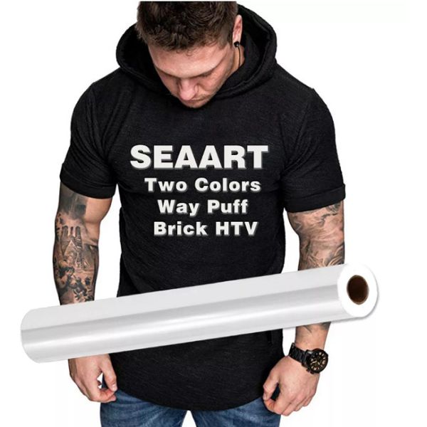 Printable Heat Transfer Vinyl Heat Press Adhesive Film Dye Sub Fabric