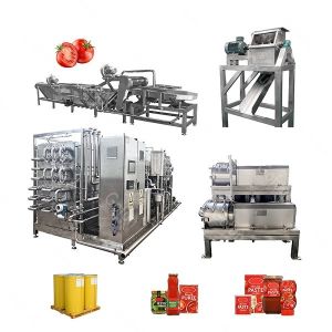 China Multifunctional Tomato Processing Line With Turnkey Processing Adjustable wholesale
