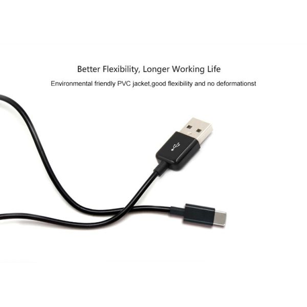 ABS Shell Micro 2A 3FT Data USB Cable For Samsung Safe Charging