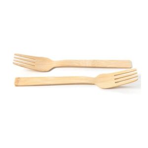 Biodegradable 170mm Bamboo Disposable Cutlery Set