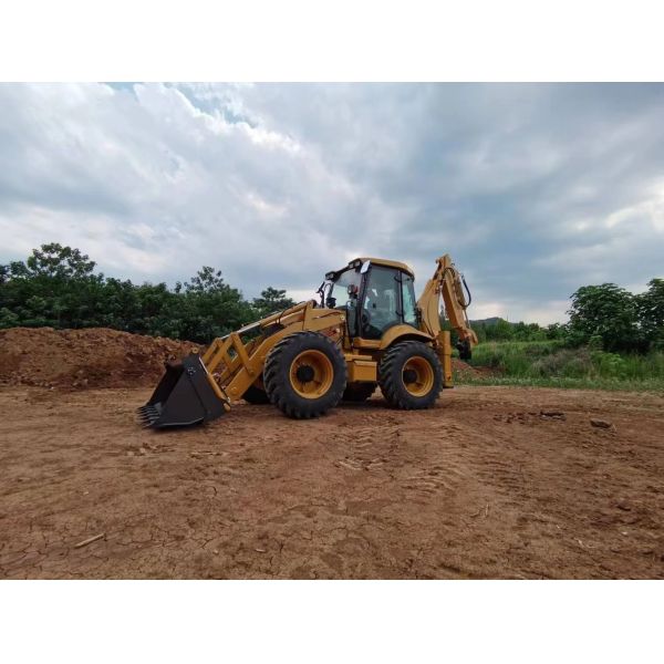 Cummins EURO V Engine Compact Wheel Loader Backhoe Loader SNSC Fully Hydraulic System