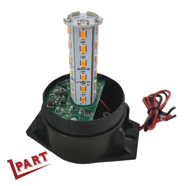 Yellow Forklift Safety Warning Lights For Pedestrian Safety 12V-110V