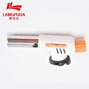 China Outdoor Camping BBQ Flame Gun , 20mm Portable Butane Gas Torch on sale