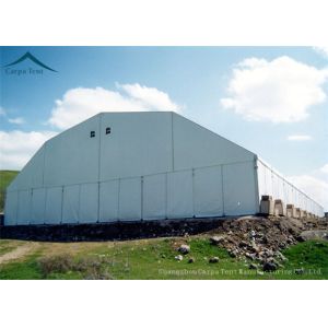 China 25m * 35m Deluxe Ridge Canvas Marquee Tents PVC Durable Polygon For Industry Event wholesale