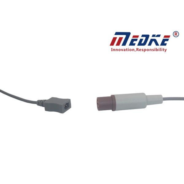 Dual Pin HP MEDKE Medical Temperature Probe Adapter