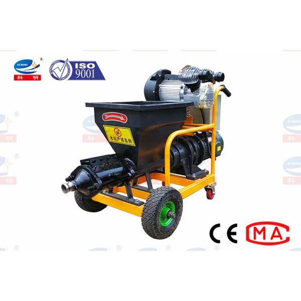 Low Noise Mortar Spraying Machine Single And Three Phase Easy Operation