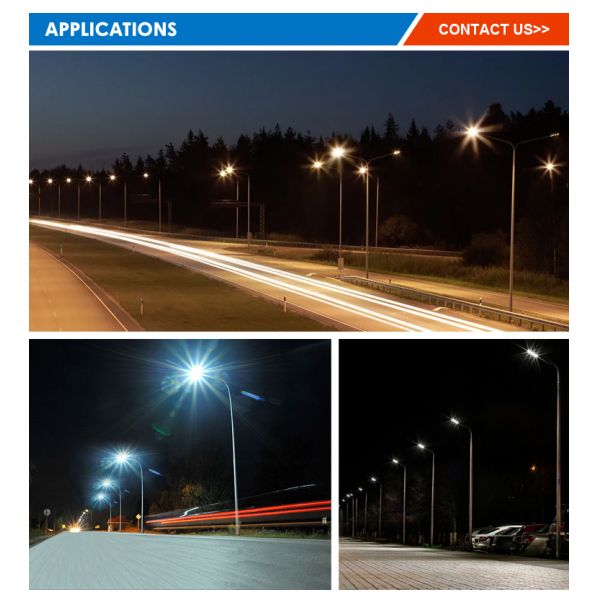 Intelligence Safety Outdoor Pole Mounted LED Street Light