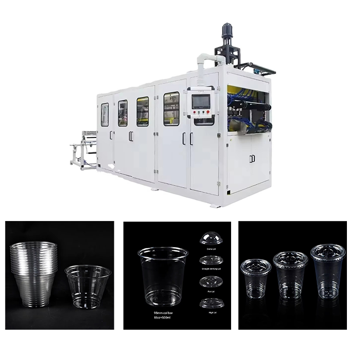 China High Speed Disposable Plastic Cup And Plate Making Machine 380V wholesale