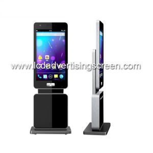 China 43'' 55'' standing rotation LCD screen advertising screen android wifi digital sigange Touch screen LCD kiosk on sale