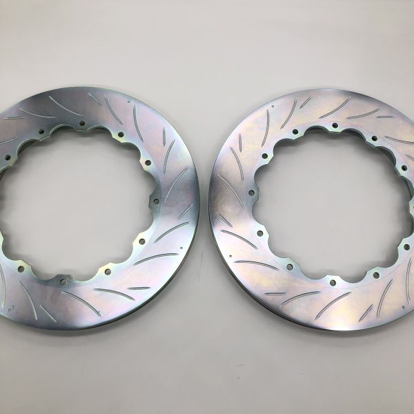 Car Front Cast Iron Brake Disc Grooved 285*24mm Salix Leaf
