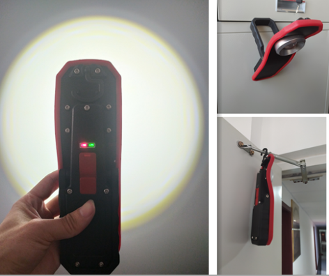 Rechargeable Magnetic Industrial Led Inspection Lighting 1000 Lumen For Automotive