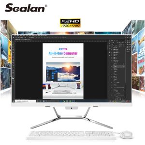 IPS 1080P Gaming Laptop Computers SSD120G Desktop Computer With Wifi Built In