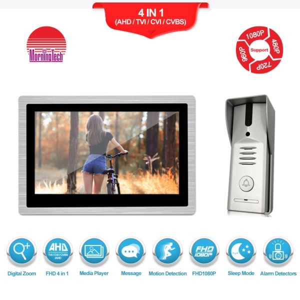 Quality High tech Video Door Phone/door bell support TVI/CVI/AHD /CVBS video input for sale