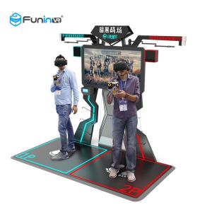 2 Players Interactive Arcade Game Machine FPS Arena 9D Virtual Reality Cinema