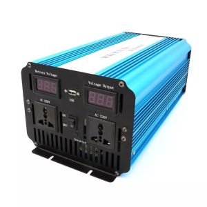 Brown 24V 4000w Pure Sine Wave Inverter DC AC LED Display
