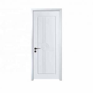 China Bedroom MDF Solid Core Interior Doors Eco Friendly Painting GMC Approved on sale