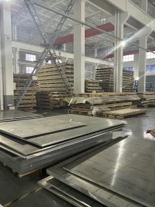 China Smooth Aircraft Aluminum Sheet Metal Aluminium Flat Sheet Non Rusting wholesale