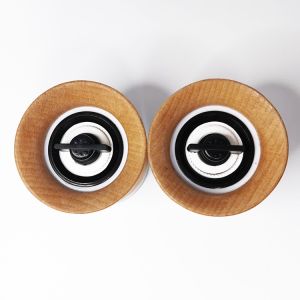 201g 124mm 6oz 170ml Wooden Glass Pepper Grinder