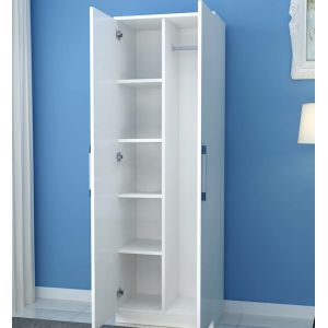 China Integrated Solid Wood Combi Wardrobe 18mm Open Storage Wardrobe wholesale