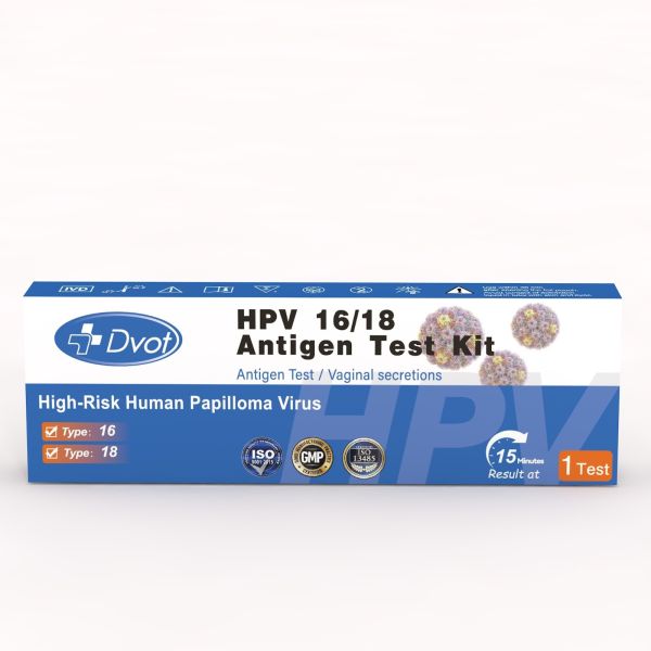 18-Month Validity HPV Antigen Rapid Test Kit for Human Papillomavirus Stored at 2C-30C