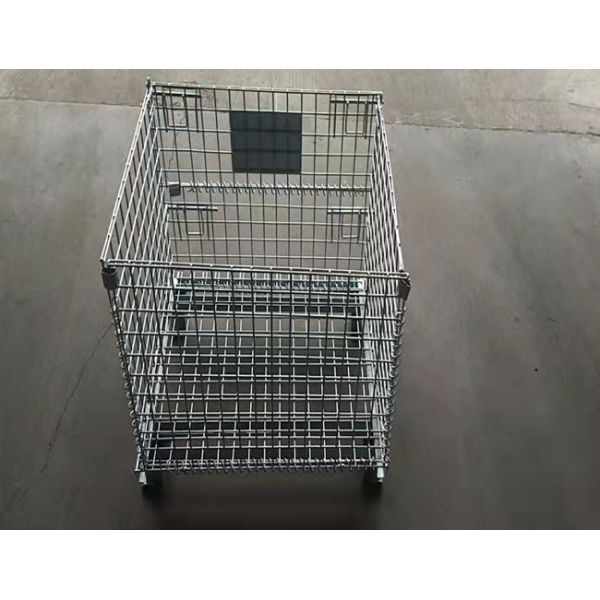 Stackable Express Sorting 4.8mm Metal Pallet Cage
