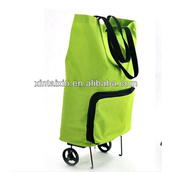 Factory cross-border wholesale shopping mall folding rod bag