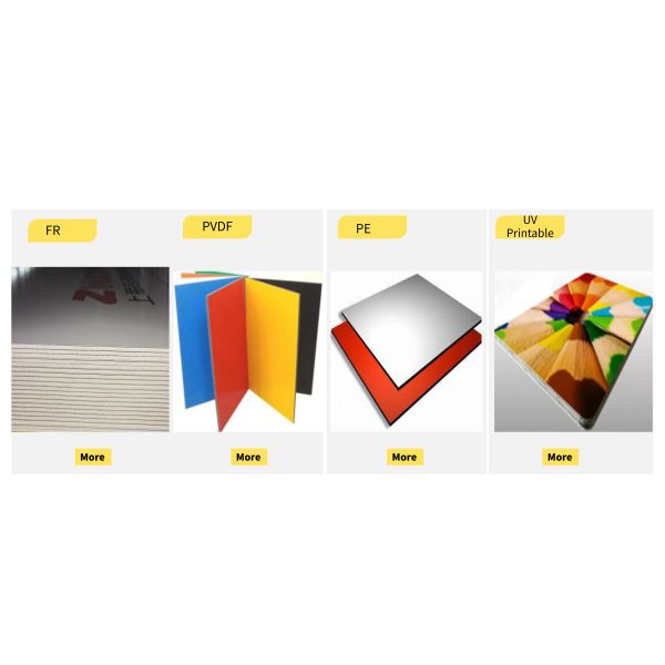 Wholesale Aluminum Composite Material Panel For Curtain Wall Eaves Indoor Shelter Billboard