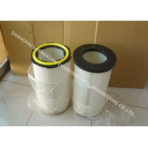 China Pleated Air Filter Cartridge Chemicals Resistance For Casting And Blasting Dust Removal on sale