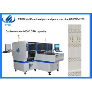 China LED Lighting SMT Pick Place Machine 90000 CPH Capacity Multifuctional wholesale