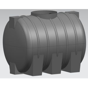 China 1000L Rotational Moulded Polyethylene Water Tanks 260 Gallon chemical resistance on sale