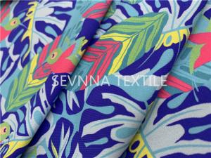 China Anti UV Activewear Knit Fabric Poly Yarn Excellent Sweat Absorbency on sale