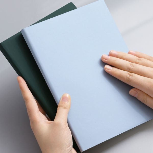 Custom Office School Supplies A5 Diary Colorful PU Leather Soft Cover A5 Student Book Diary Notebook