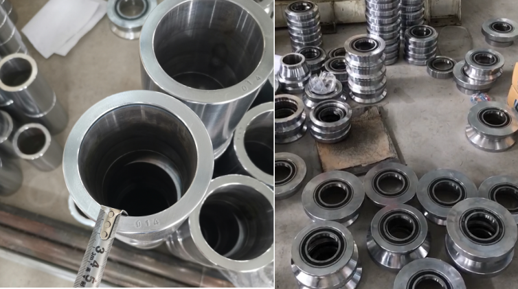 7.5kw Double Layer Roll Forming Machine GI PPGI 25m/ Min Anti Rusty