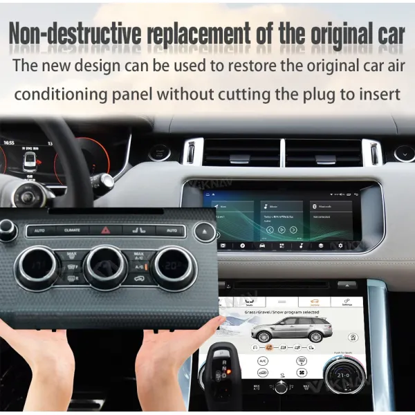 Viknav Android 12 Touch Screen Car Radio For Range Rover Sport L494 2013-2017 GPS Navigation Multimedia Player Android Auto