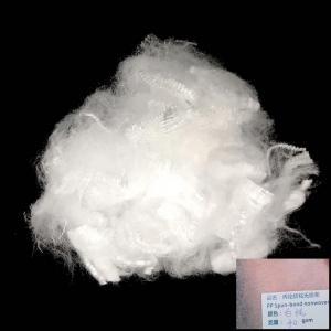 China High Resilience PP Staple Fiber For Carpets / Blankets / Area Rugs wholesale