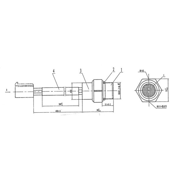 Small Thermal Switch Normally Open Conduction Temperature 65±4℃ M16 For Fan