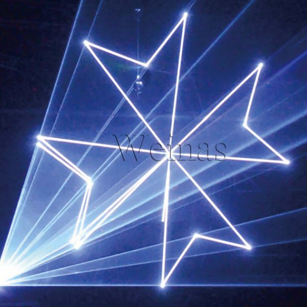 Slow Rock Laser Stage Lighting DMX Built - In 160 Patterns Unique Blanking