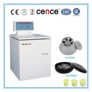 China Large Capacity Refrigerated Refrigerated Centrifuge Machine 6000rpm Max Speed wholesale