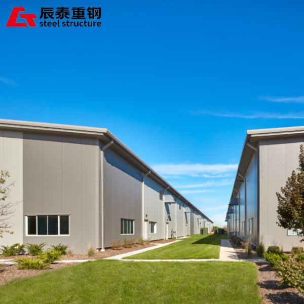 Large Span Prefabricated Steel Structure Warehouse Fire Proof