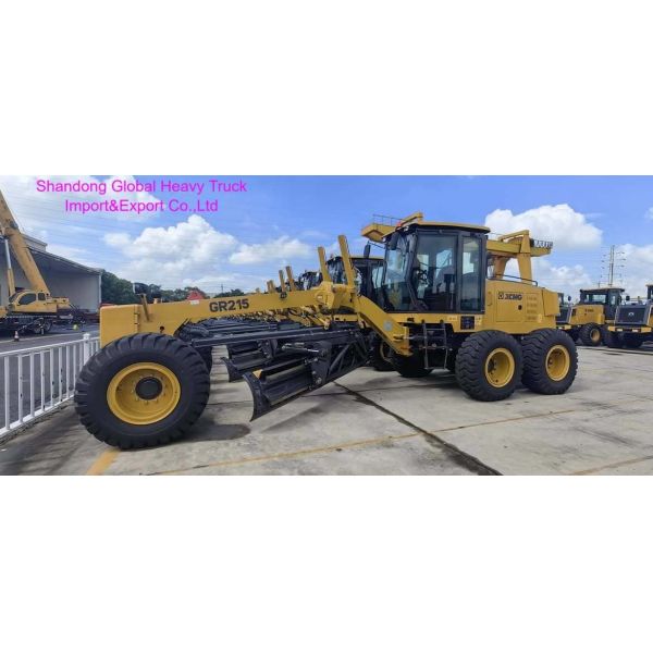 XCMG GR215 Motor Grader 240HP Wheeled Road Construction Machine