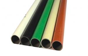 China OD28mm Recycle Plastic Coated Steel Pipe / Round Seamess Welding  Iron inside ABS Coated wholesale