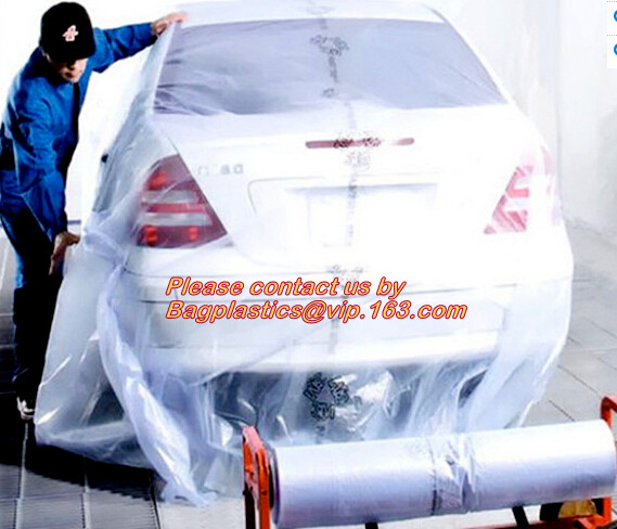 Car shielding protective film, Coreless auto paint masking film, Auto Paint Masking Film with Paper Core, HDPE Masking