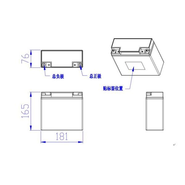  Golf-Cart-Lifepo4-Battery-12V-22Ah