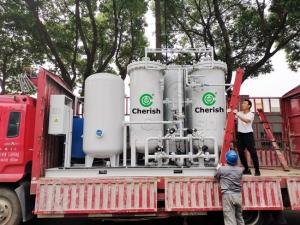 China High Strength PSA Nitrogen Gas Plant , Nitrogen Maker Machine 125Nm3/Hr wholesale