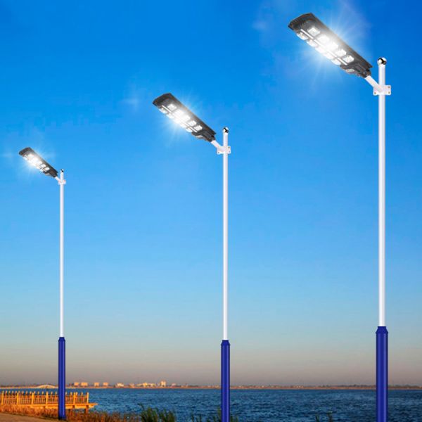 150w outdoor use waterproof IP65 ABS material integrated solar powered led street light with auto intensity control