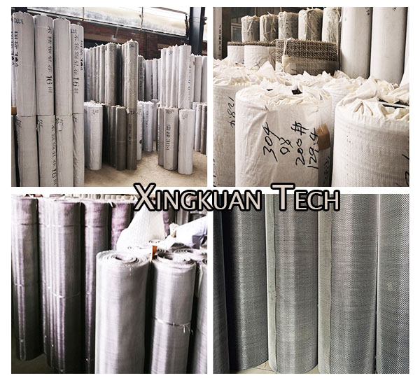 1m 3 Feet / 4 Feet / 5 Feet Width Crimped Wire Mesh Stainless Steel 201 304 316 316L