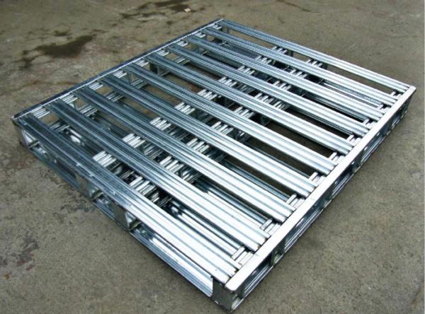 Quality Heavy Duty Stacking Galvanized Steel Pallets For Warehouse Storage for sale