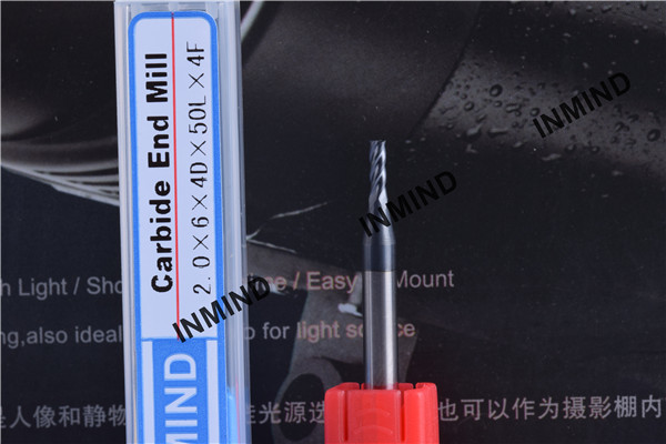 2*6*4D*50L*4F , AlTiN Coating , Square End Mill , 4 Flute , Milling Cutter , high quality
