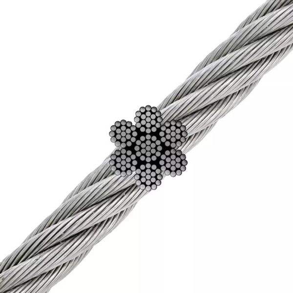 Special Cold Heading Steel Wire Rope Galvanized From Wholesaler In Stainless Steel 316