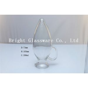 China blown glass bottle, Glass oil bottle cheap on sale